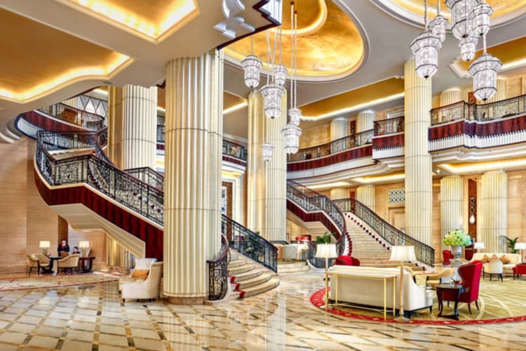 St Regis Abu Dhabi Hotel Lobby